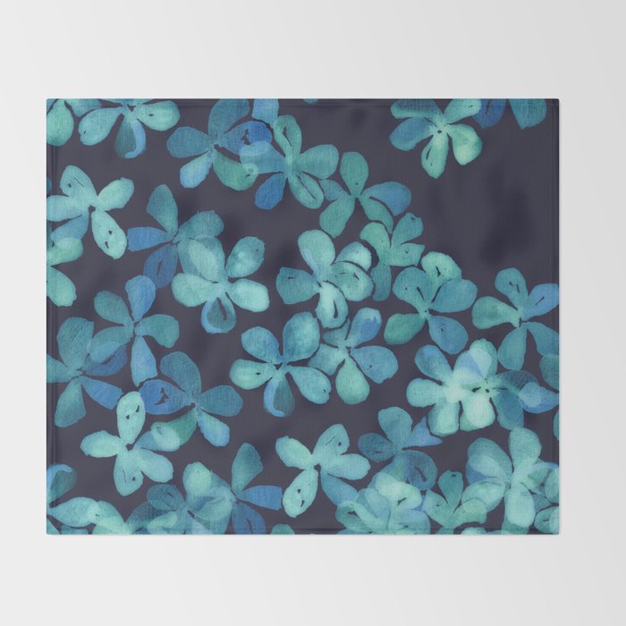 navy blue throw blanket pure wool hand painted floral pattern in teal navy blue throw blanket by navy blue throw blanket pure wool hand painted floral pattern in teal navy blue throw blanket by